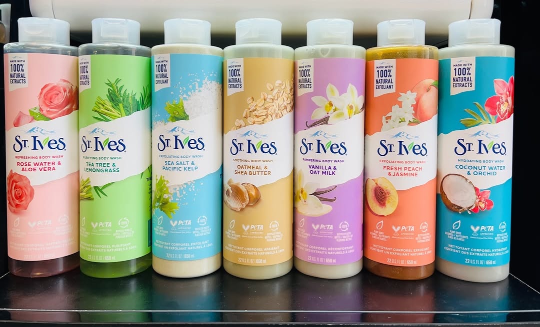 شامپو بدن سینت ایوز ۸مدل انواع رایحه