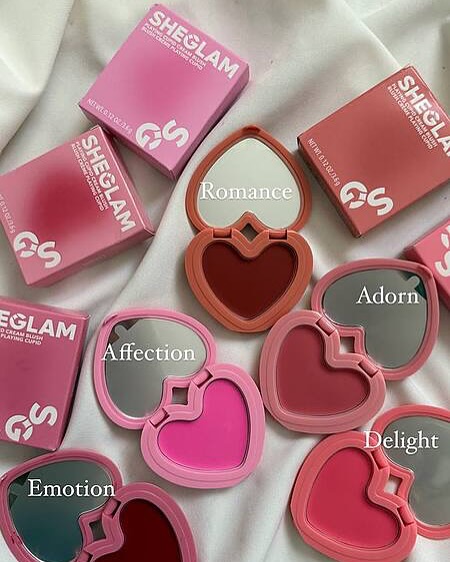 رژگونه تکی قلبی شیگلم