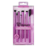 ست 8 عددی براش چشم ابرو ریل تکنیک Real Techniques Everyday Eye Essentials Makeup Brush Kit