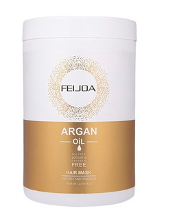 ماسک مو فیجوا مدل آرگان بدون سولفات حجم 1000 میلی لیتر به همراه گیفت مسافرتی 100 میلی لیتری