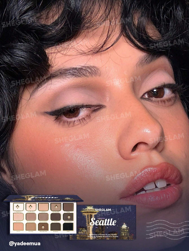 پالت سایه 15 رنگ She مدل Seattle