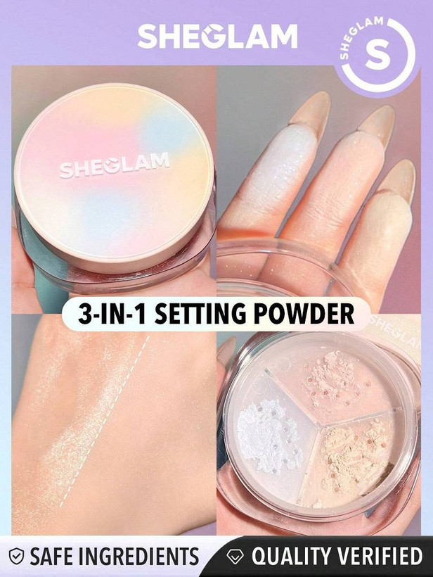 پودر فیکس 3در1 مدل Radiance Ring