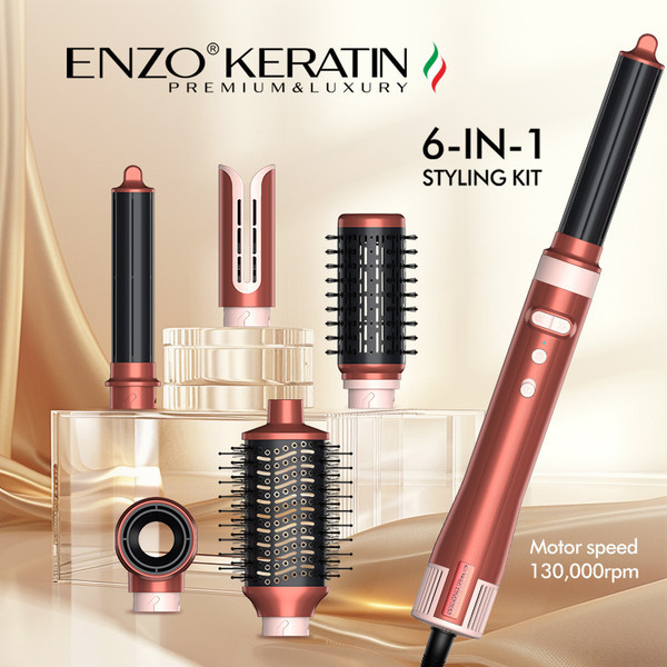 سشوار 6 کاره انزو مدل Keratin Premium Luxury No-B2